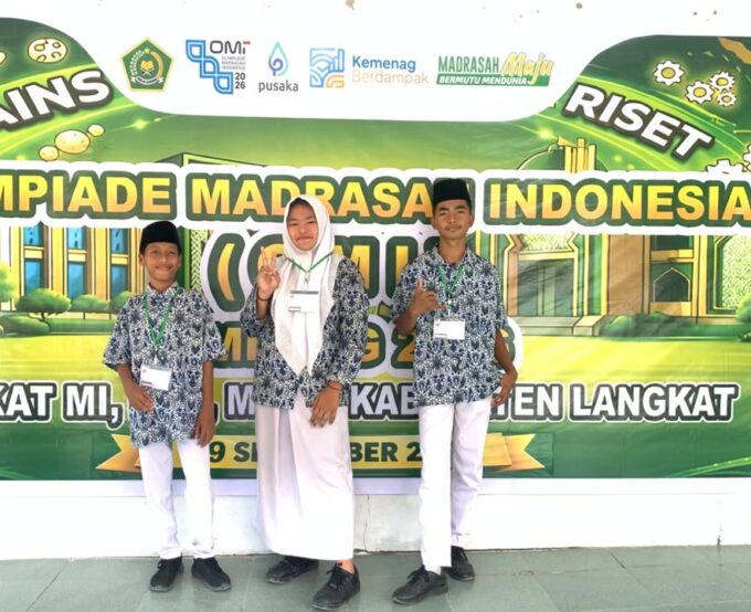 Siswa MTs Amaliyah Tanjung Tiga Ikuti Olimpiade Madrasah Indonesia (OMI) di MAN 3 Langkat